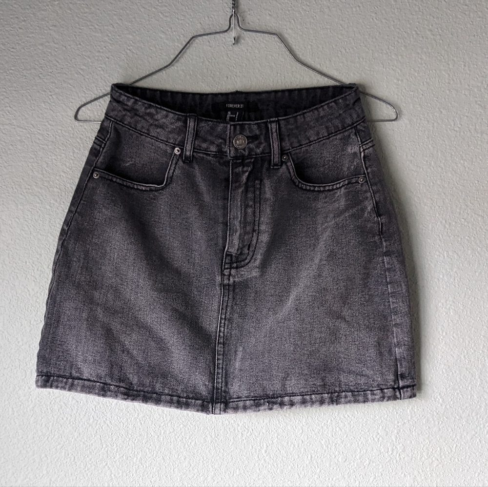 jean skirt